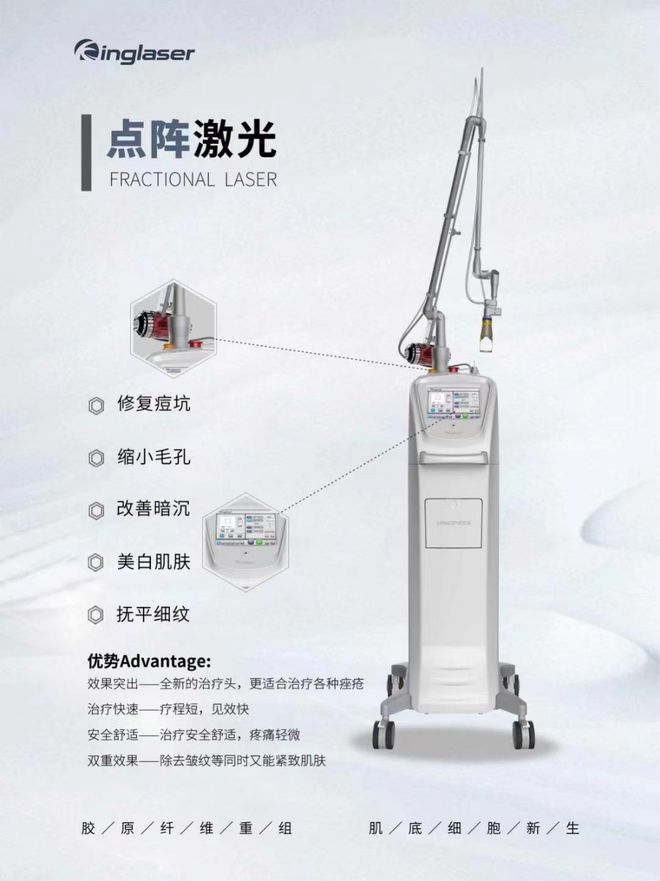 乐鱼体育【好消息】我院皮肤科新蒲院区新增“磨皮神器”——二氧化碳点阵激光仪快来看(图1)