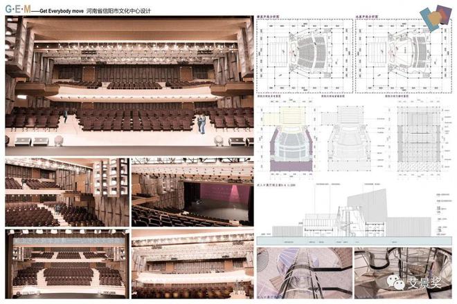leyu乐鱼银奖作品 宝石剧场——河南省信阳市文化中心设计_HIT(图4)