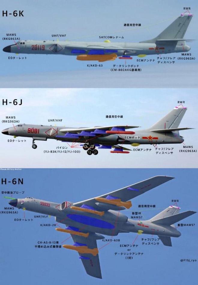 乐鱼体育“六爷”10多个型号有何差别为何轰-6不算是真正战略轰炸机(图14)